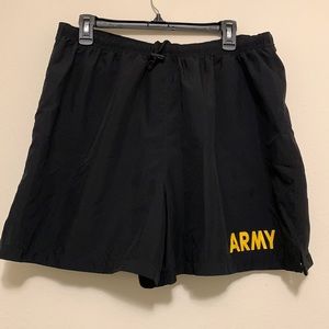 Two Unisex Army Shorts